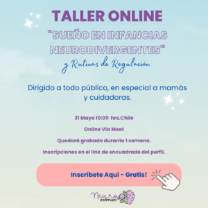 Taller online 31 de mayo 10 hrs. Chile - Vía Meet 