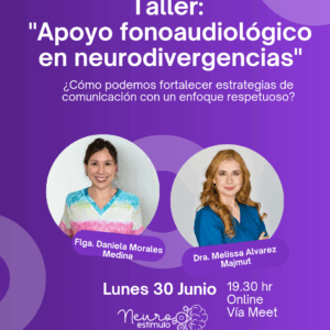 Taller apoyo fonoaudiológico en neurodivergencias