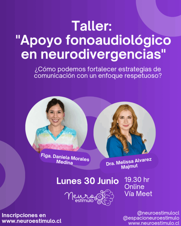 Taller apoyo fonoaudiológico en neurodivergencias