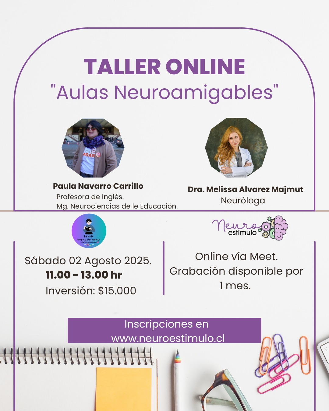 Taller Aulas Neuroamigables