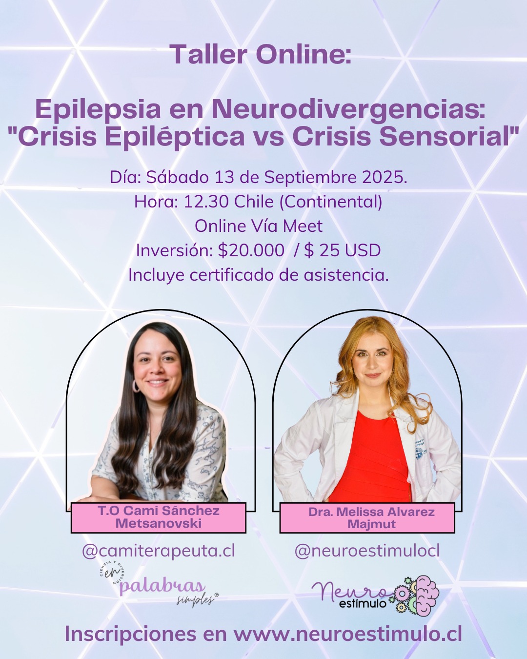 Taller Online: Epilepsia en Neurodivergencias